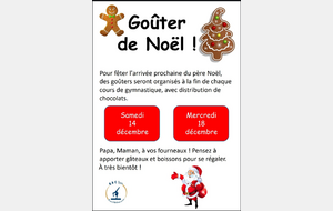 Goûter de Noël!!!