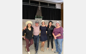 Les membres du bureau remercient  les participants de la fête de la galette!!!!