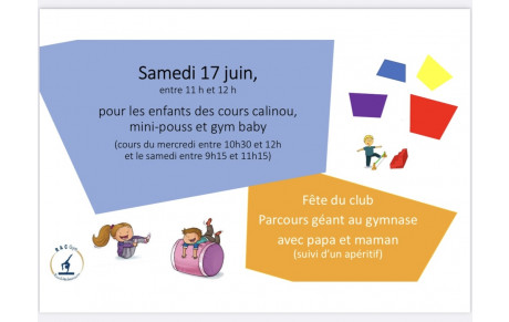 Samedi 17 juin / Parcours géant 