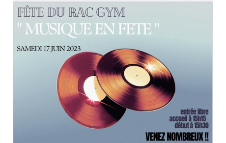 Fête de la gym samedi 17juin 2023