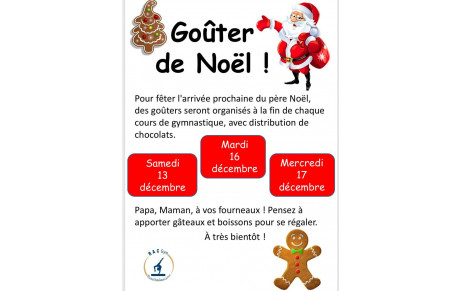 Goûter de Noël!